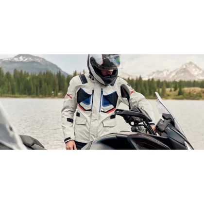 Geacă Moto din Textil GoreTex REVIT VERTICAL GTX · Albastru  - 3