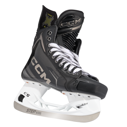 Patine Hochei Jucător, Intermediar, CCM TACKS XF Regular · Negru / Auriu  - 1