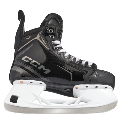 Patine Hochei Jucător, Intermediar, CCM TACKS XF Regular · Negru / Auriu  - 2