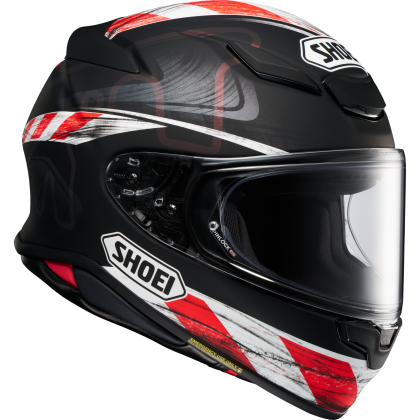 Cască Moto Integrală SHOEI NXR2 KNEE DOWN TC-5 · Negru / Roșu / Alb  - 3