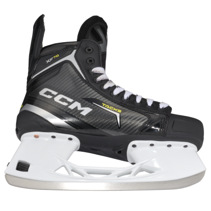 Patine Hochei Jucător, Senior, CCM TACKS XF 70 Lată · Negru / Gri / Galben  - 2