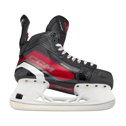 Patine Hochei Jucător, Intermediar, CCM JETSPEED FT6 Lată  · Negru / Roșu  - 2