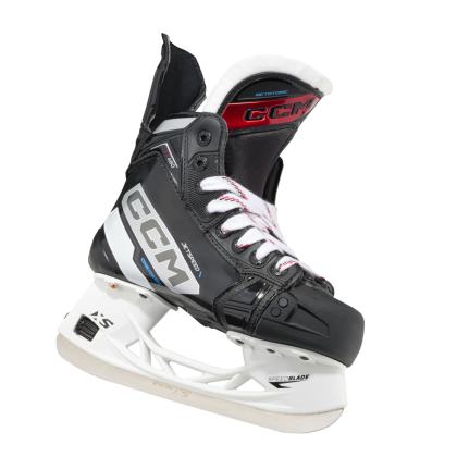 Patine Hochei Jucător, Junior, CCM JETSPEED FT680 Regular · Negru / Gri / Roșu  - 1