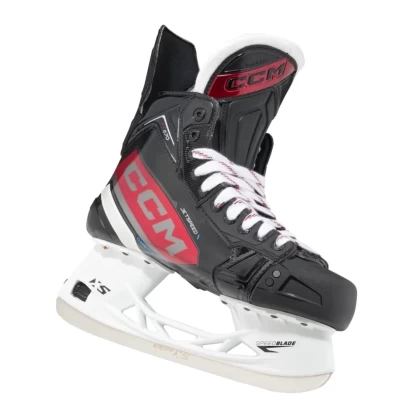 Patine Hochei Jucător, Intermediar, CCM JETSPEED FT670 Lată · Negru / Roșu  - 1