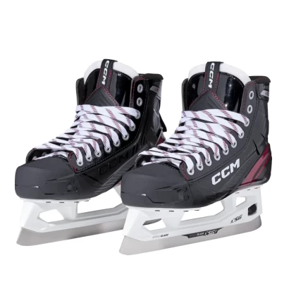 Patine Hochei Portar, Junior, CCM EXTREME FLEX 6.5 · Negru / Roșu  - 1