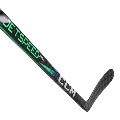 Crosă Hochei Jucător, Intermediar, CCM JETSPEED FTW · Negru / Verde  - 1