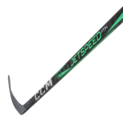 Crosă Hochei Jucător, Intermediar, CCM JETSPEED FTW · Negru / Verde  - 2