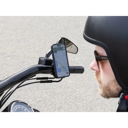 Suport Telefon Moto QUAD LOCK® cu Prindere pe Suport Manetă Ambreiaj / Frâna  - 4