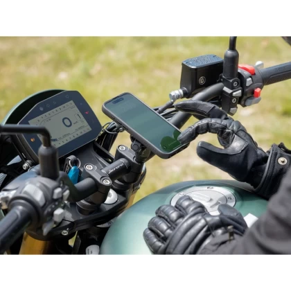 Suport Telefon Moto QUAD LOCK® cu Șurub de Prindere pe Clema Ghidonului  - 3