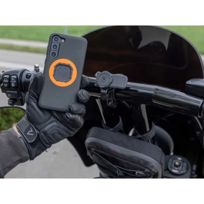 Suport Telefon Moto QUAD LOCK® cu Prindere pe Ghidon - Pro  - 2