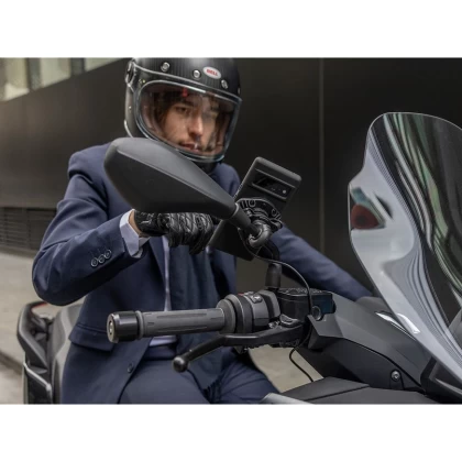 Suport Telefon Moto QUAD LOCK® cu Prindere pe Oglindă  - 4