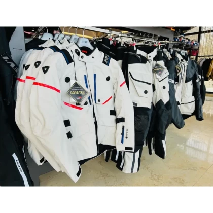 Geacă Moto din Textil GoreTex REVIT VERTICAL GTX · Negru  - 5