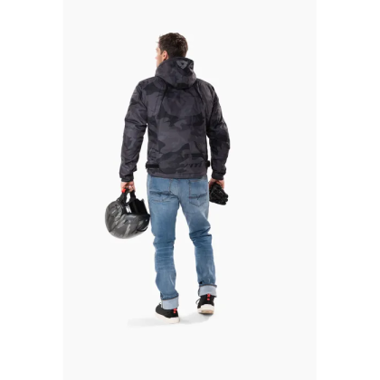 Geacă Moto din Textil REVIT Flare 2 · Negru / Gri  - 4