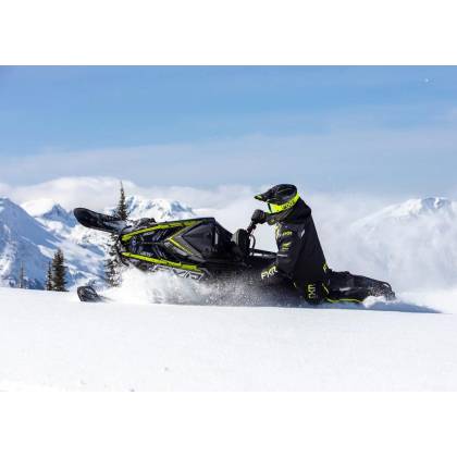 Geacă Snowmobil FXR RACING HELIUM X 2-IN-1 · Negru / Verde Camo  - 2