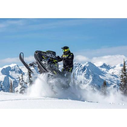 Geacă Snowmobil FXR RACING HELIUM X 2-IN-1 · Negru / Verde Camo  - 6