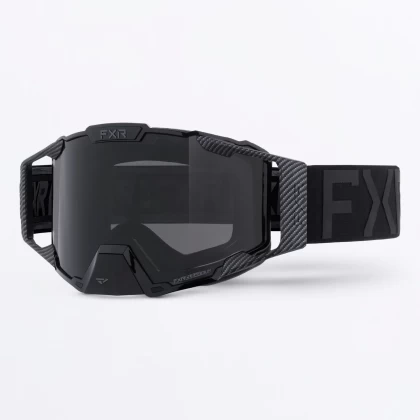 Ochelari Snowmobil FXR RACING PILOT CARBON · Negru  - 0