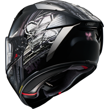 Cască Moto Integrală SHOEI X-SPR PRO Crosslogo TC-5 · Negru / Alb  - 1