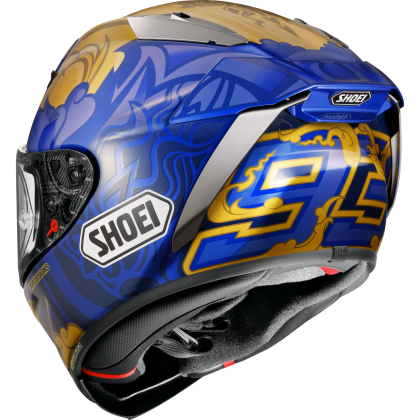 Cască Moto Integrală SHOEI X-SPR PRO Marquez Thai TC-2 · Albastru / Auriu  - 1