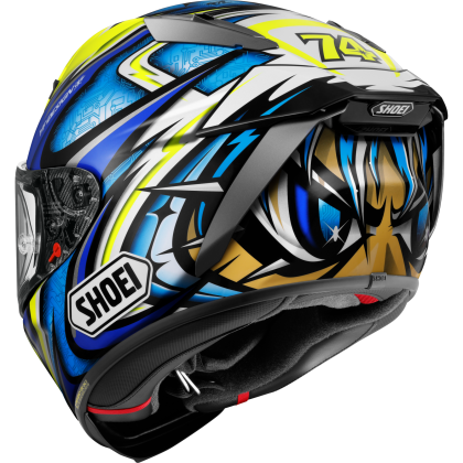 Cască Moto Integrală SHOEI X-SPR PRO Daijiro TC-3 · Galben / Albastru  - 1