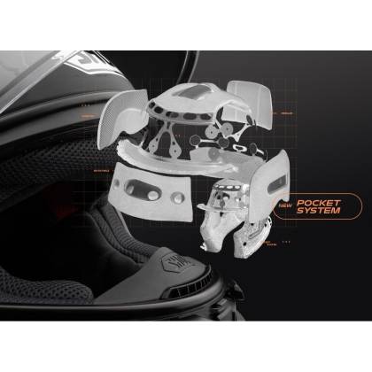 Cască Moto Integrală SHOEI X-SPR PRO Diggia2 TC-1 · Negru / Roșu  - 9