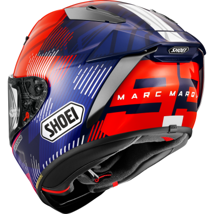 Cască Moto Integrală SHOEI X-SPR PRO Marquez8 TC-1 · Albastru / Roșu  - 1