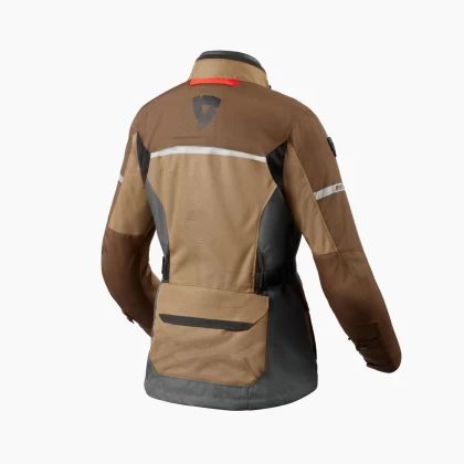 Geacă Moto Damă Touring din Textil REVIT OUTBACK 4 H2O LADIES · Maro  - 1