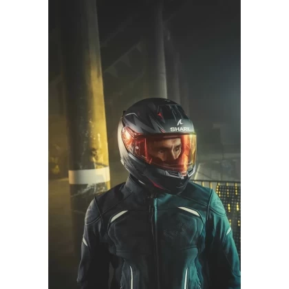 Cască Moto Integrală SHARK D-SKWAL 3 FIRSTLAP Mat · Negru / Albastru / Roșu  - 10