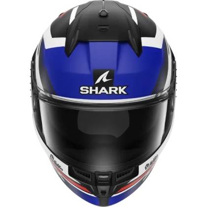 Cască Moto Integrală SHARK D-SKWAL 3 FIRSTLAP Mat · Negru / Albastru / Roșu  - 2