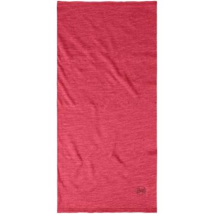 Bandană Tubulară Multifunctională BUFF ORIGINAL LIGHTWEIGHT MERINO WOOL SOLID CYBERPINK · Roz  - 1