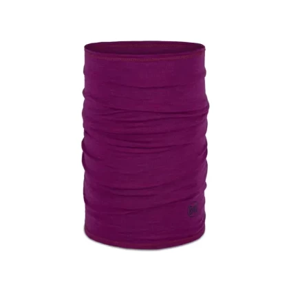 Bandană Tubulară Multifunctională BUFF ORIGINAL LIGHTWEIGHT MERINO WOOL SOLID MAGENTA 