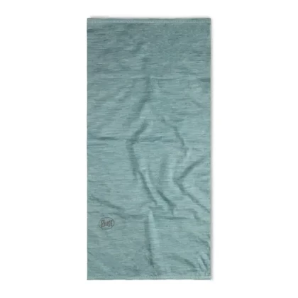 Bandană Tubulară Multifunctională BUFF ORIGINAL LIGHTWEIGHT MERINO WOOL SOLID POOL · Albastru deschis  - 1