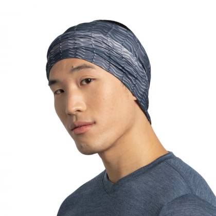 Bandană Tubulară Multifunctională BUFF ORIGINAL ECOSTRETCH GAUXI NIGHT BLUE · Albastru  - 2