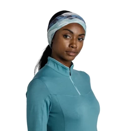 Bandană Tubulară Multifunctională BUFF ORIGINAL ECOSTRETCH ONLAR MULTI · Albastru / Verde / Portocaliu  - 8