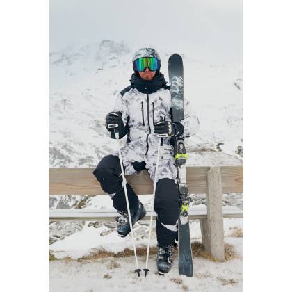 Geacă Outdoor / Schi STRINDBERG 2193 DEV Munți · Negru / Alb  - 5