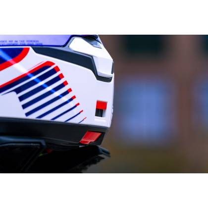 Cască Moto Modulară SHARK OXO SIKTER Crom · Verde Mat / Auriu  - 6