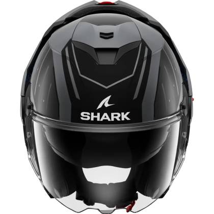 Cască Moto Modulară SHARK OXO RYDGER · Antracit / Albastru / Negru Mat  - 3