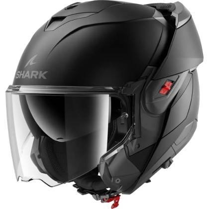 Cască Moto Modulară SHARK OXO · Negru Mat  - 2