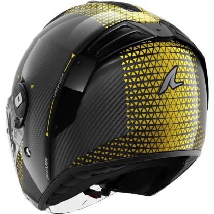 Cască Moto Open Face SHARK RS JET CARBON IKONIK · Negru / Auriu  - 1