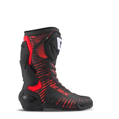 Cizme Moto Sport - Racing cu Gaerne Floating System GAERNE G-RX · Negru / Roșu  - 1