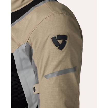 Geacă Moto din Textil REVIT OFFTRACK 2 H2O · Nisipiu / Gri  - 22