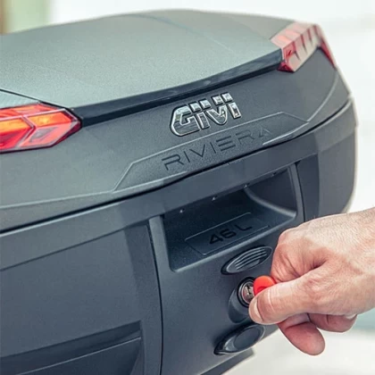 Geantă Moto Topcase GIVI E46NT Riviera Monolock 46L · Negru  - 5