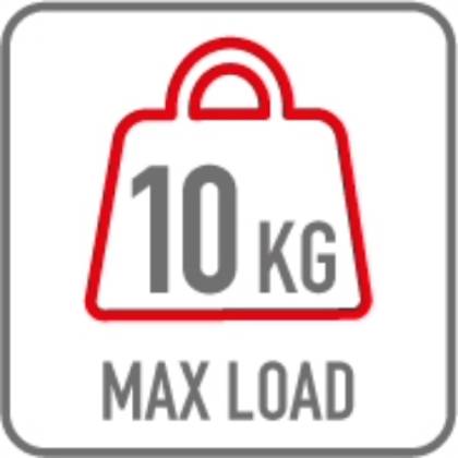 Geantă Moto Topcase GIVI V58N Maxia 5 Monokey 58L · Gri / Negru / Roșu  - 10