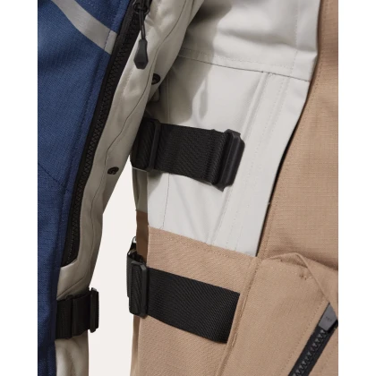 Geacă Moto Touring din Textil REVIT SAND 5 H2O · Argintiu / Albastru / Roșu  - 2