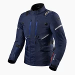 Geacă Moto din Textil GoreTex REVIT VERTICAL GTX · Albastru