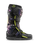 Cizme Enduro - Cross GAERNE SG22 2025 Chameleon · Negru / Mov / Galben