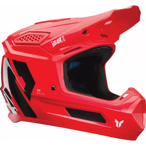 Cască Enduro - Cross THOR FLEET FORGE · Roșu / Negru 