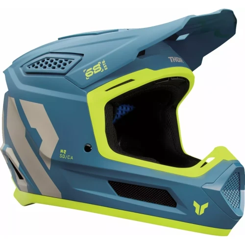 Cască Enduro - Cross Copii THOR FLEET FORGE · Albastru / Galben 