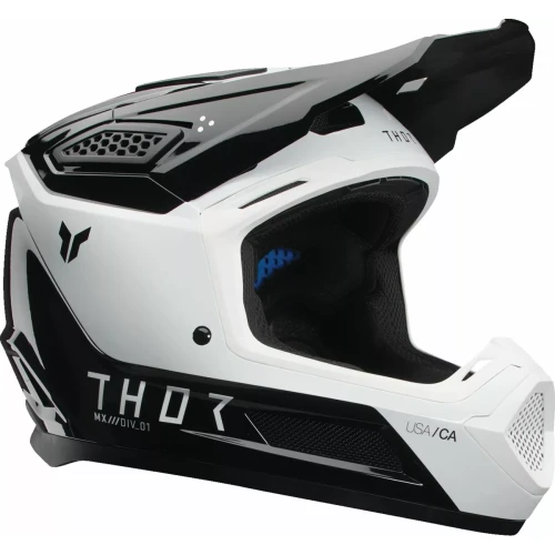 Cască Enduro - Cross Copii THOR FLEET STORM · Negru / Alb 