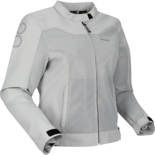 Geacă Moto Damă de Vară din Textil BERING LADY ALIAS · Gri 