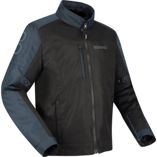 Geacă Moto Touring din Textil BERING CRONOS · Negru / Gri 